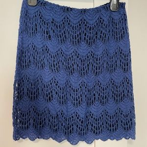 Minkpink Blue Mini Skirt